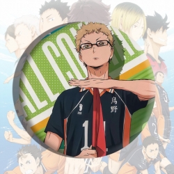 Haikyuu!! Anime tinplate brooc...
