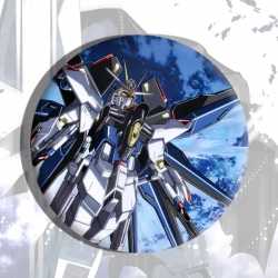 Gundam Anime tinplate brooch b...