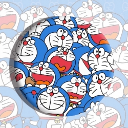 Doraemon Anime tinplate brooch...
