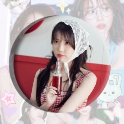 IU Anime tinplate brooch badge...