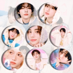straykids Anime tinplate brooc...