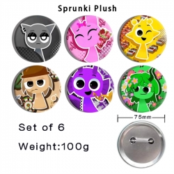 Sprunki Plush Anime Tinplate B...