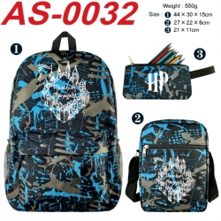 Harry Potter Anime canvas back...