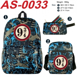 Harry Potter Anime canvas back...