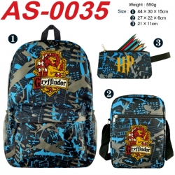 Harry Potter Anime canvas back...