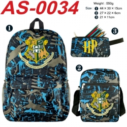 Harry Potter Anime canvas back...