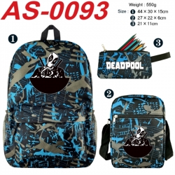 Marvel Anime canvas backpack b...