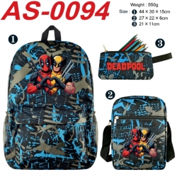 Marvel Anime canvas backpack b...