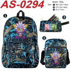 Rick and Morty Anime canvas ba...