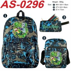 Rick and Morty Anime canvas ba...