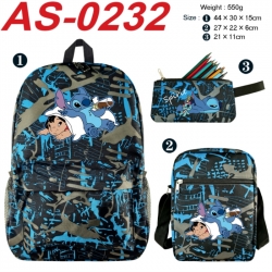 Lilo & Stitch Anime canvas bac...
