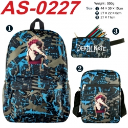 Death note Anime canvas backpa...
