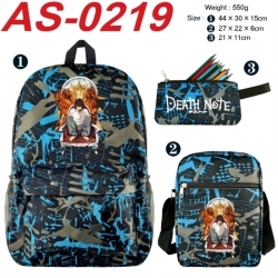 Death note Anime canvas backpa...