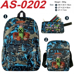 Minecraft Anime canvas backpac...