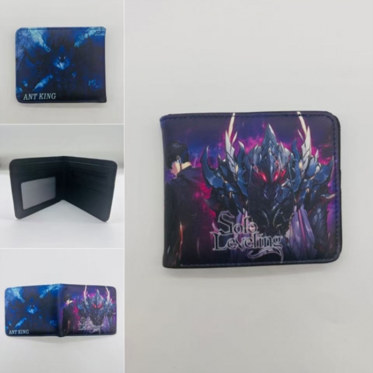 Solo Leveling:Arise Full color Two fold short card case wallet 11X9.5CM  