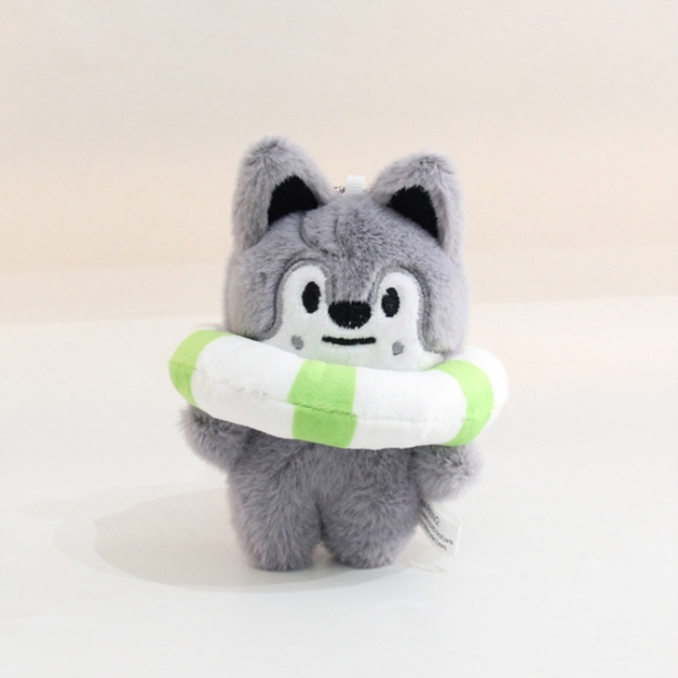 Children Little rabbit fur PP cotton plush toy pendant 13X7X5cm price for 5 pcs