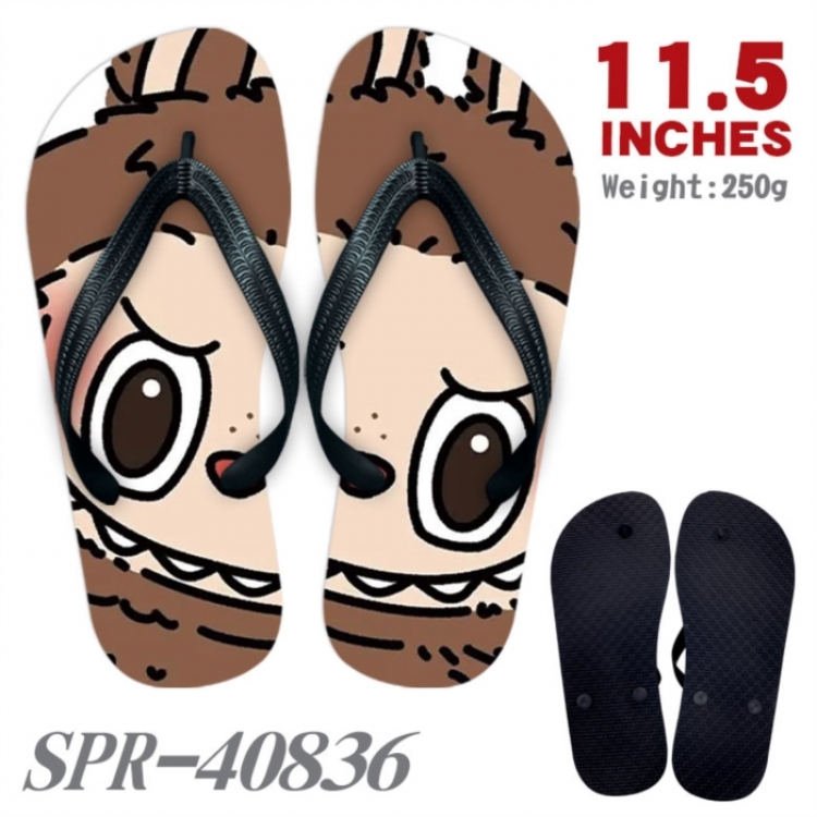 LABUBU Thickened rubber flip-flops slipper average size 