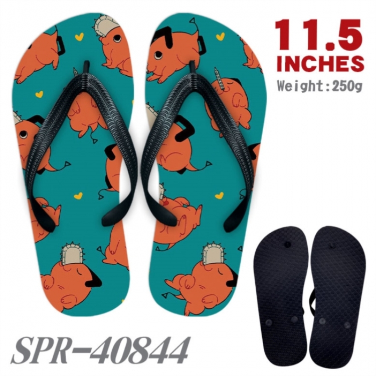 Chainsaw man Thickened rubber flip-flops slipper average size 