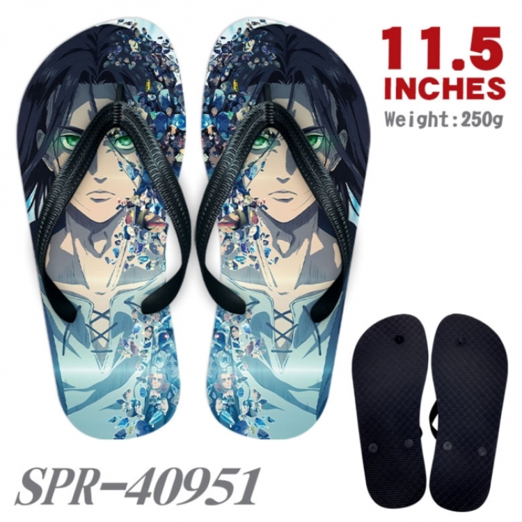 Shingeki no Kyojin Thickened rubber flip-flops slipper average size 