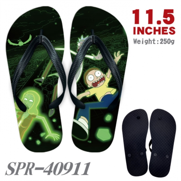 Rick and Morty Thickened rubber flip-flops slipper average size 