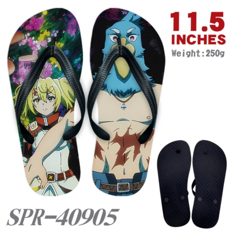 Shangri-La Frontier Thickened rubber flip-flops slipper average size 
