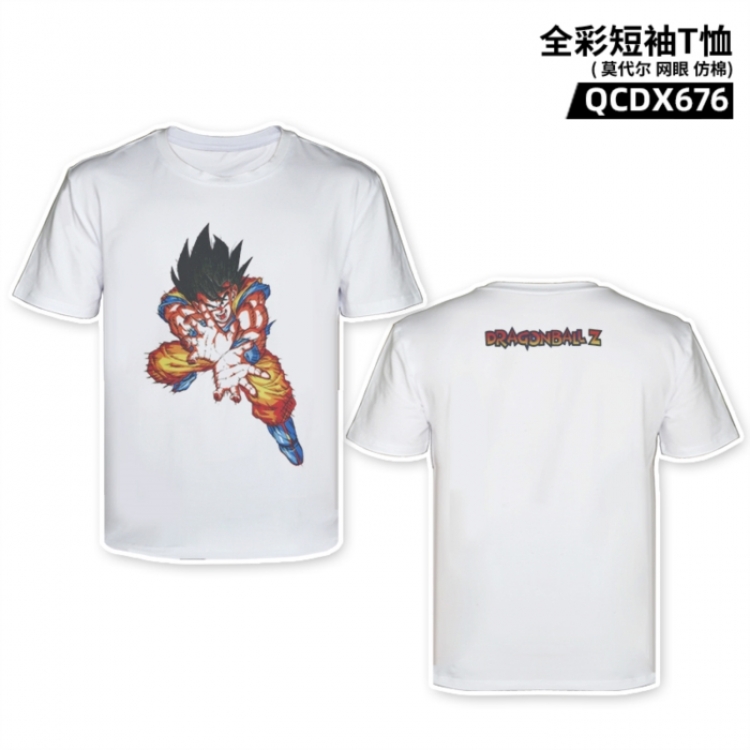 DRAGON BALL Anime full-color short-sleeved T-shirt from M to 2XL 