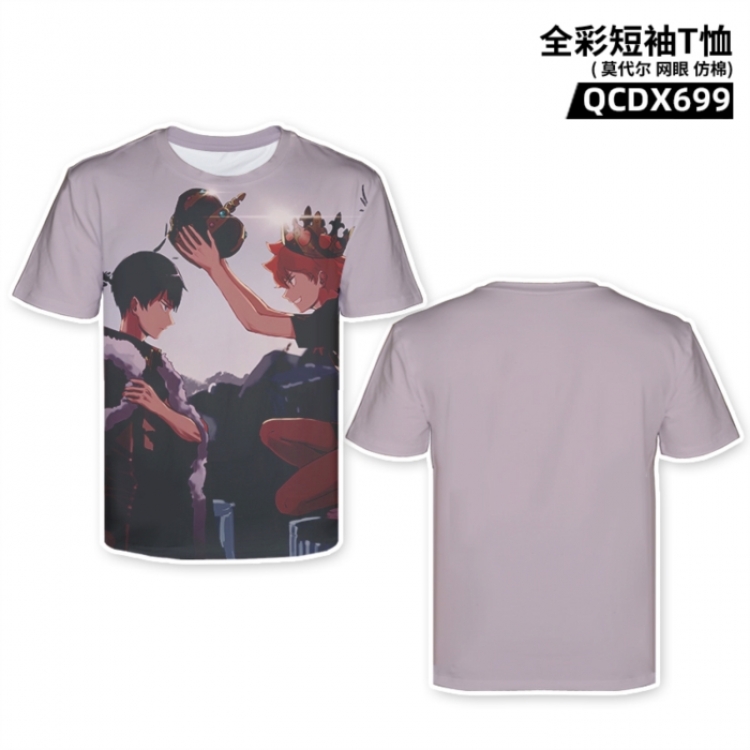 Haikyuu!! Anime full-color short-sleeved T-shirt from M to 2XL