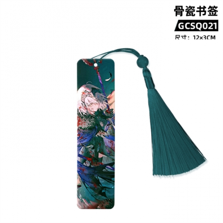  Fate Game bone china bookmark 12X3cm