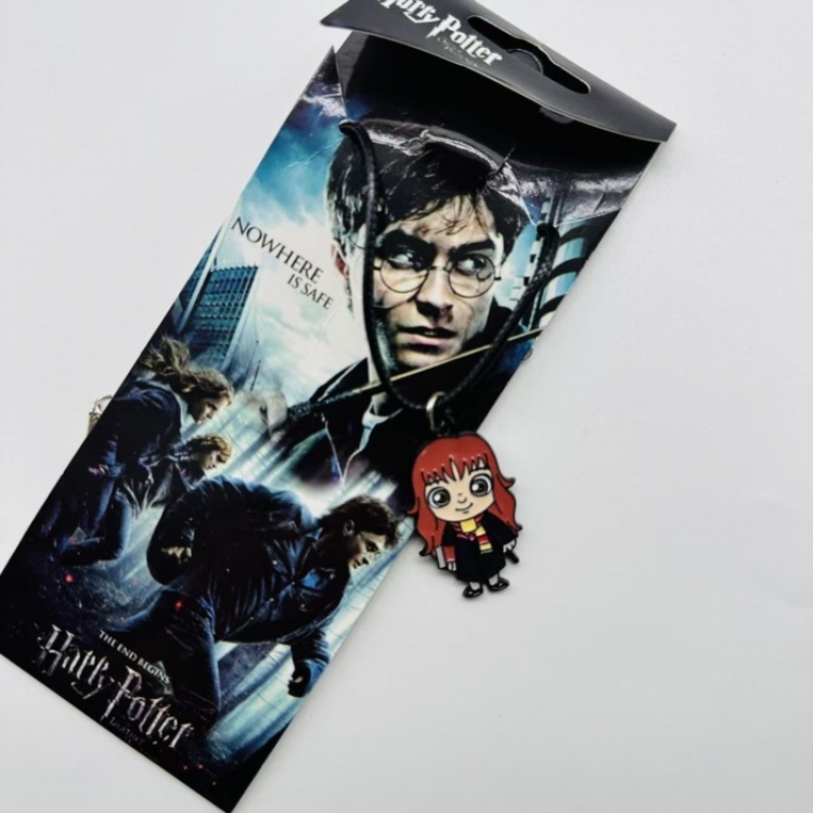 Harry Potter Anime Surrounding Leather Rope Necklace Pendant price for 5 pcs