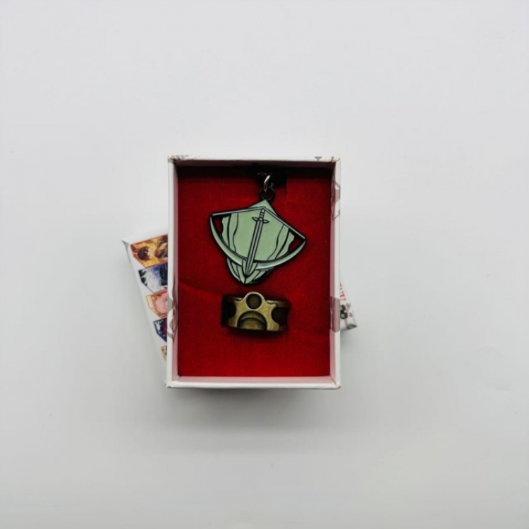 Solo Leveling:Arise Anime peripheral ring necklace