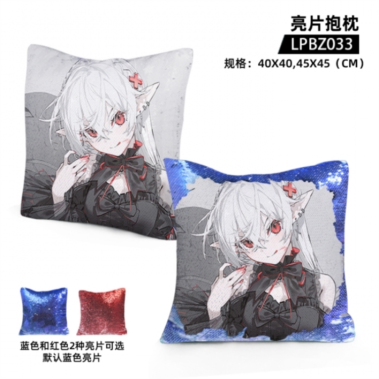 Arknights Anime sequin pillow 45x45cm