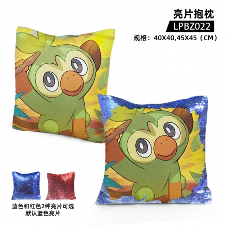 Pokemon Anime sequin pillow 45x45cm