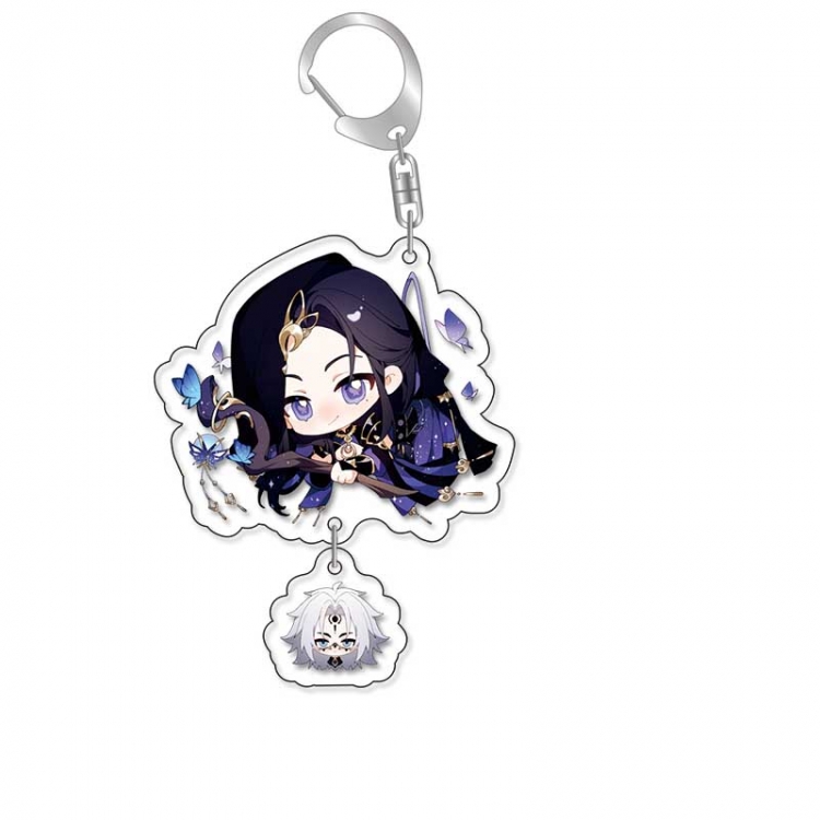 Lovemoon Anime acrylic Pendant Key Chain  price for 5 pcs