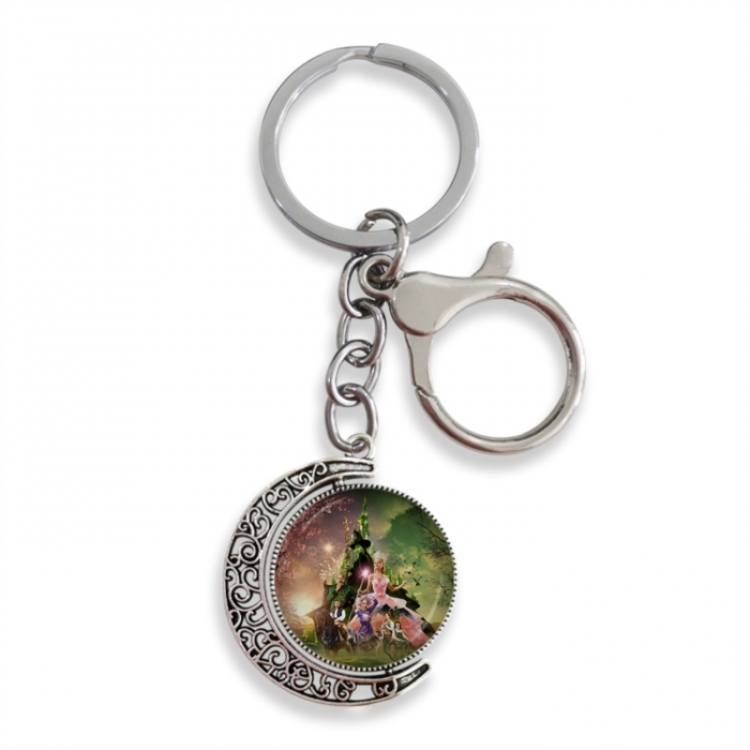 The Wicked Anime double-sided crystal rotating gemstone keychain pendant price for 5 pcs