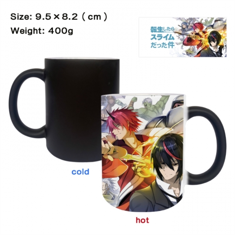 That Time I Got Slim Anime peripherals color changing ceramic cup tea cup mug 9.5X8.2cm