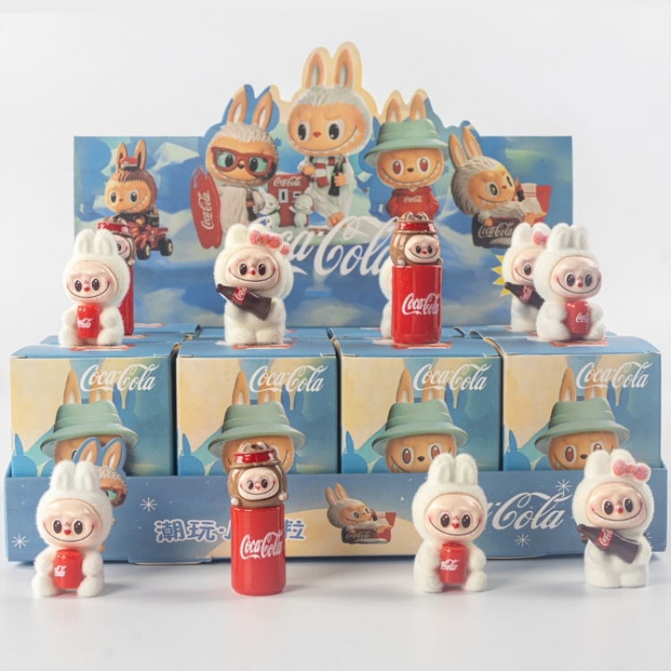LABUBU Plush plush toy blind box trendy small figurines a set of 12