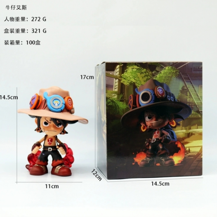 One Piece Boxed Figure Decoration Model 