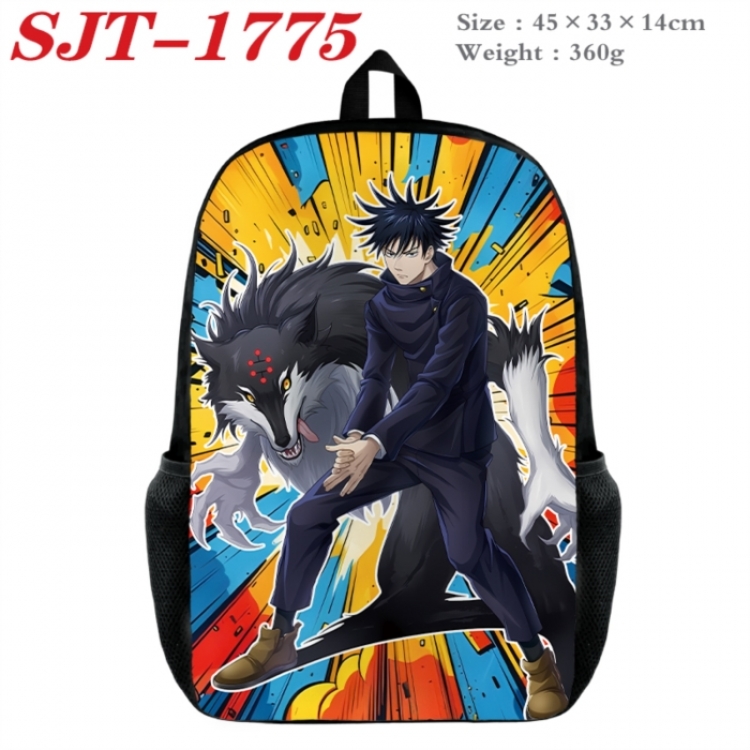 Jujutsu Kaisen Anime nylon canvas backpack student backpack 45x33x14cm
