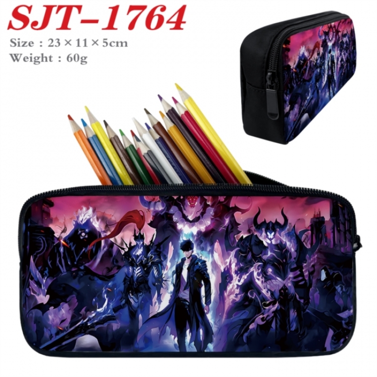 Solo Leveling:Arise Anime nylon student pencil case 23x11x5cm 