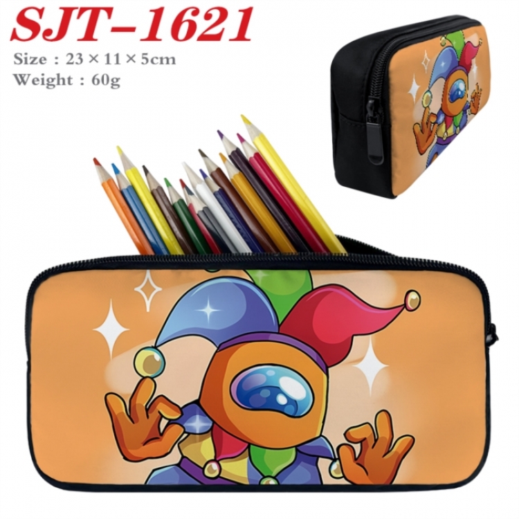 Among us Anime nylon student pencil case 23x11x5cm 
