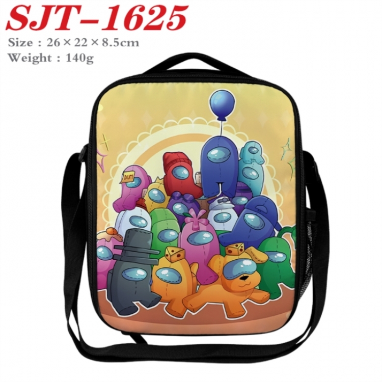 Among us Anime Lunch Bag Crossbody Bag 26x22x8.5cm 