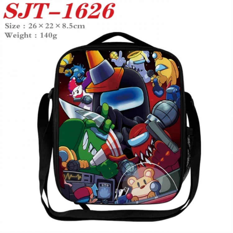 Among us Anime Lunch Bag Crossbody Bag 26x22x8.5cm 