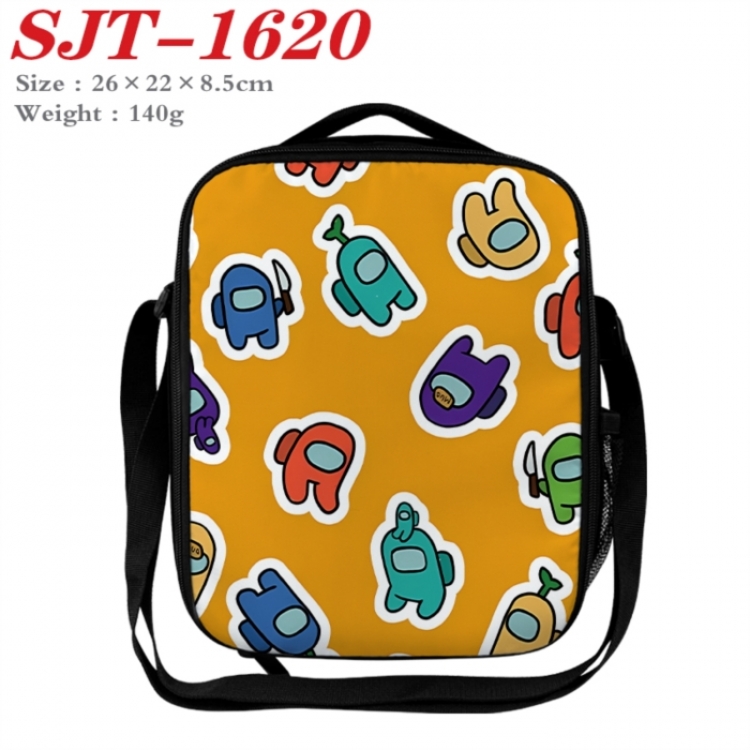 Among us Anime Lunch Bag Crossbody Bag 26x22x8.5cm 