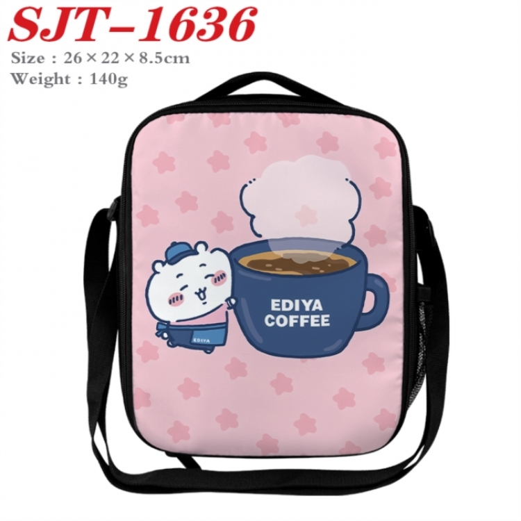 Chiikawa Anime Lunch Bag Crossbody Bag 26x22x8.5cm 