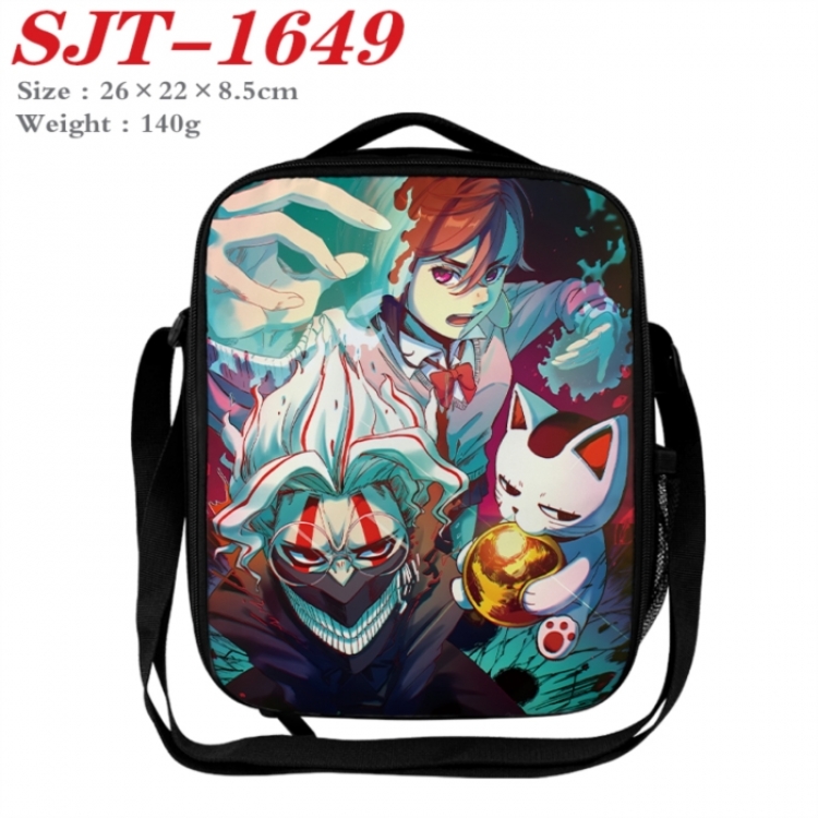 Dandadan Anime Lunch Bag Crossbody Bag 26x22x8.5cm 