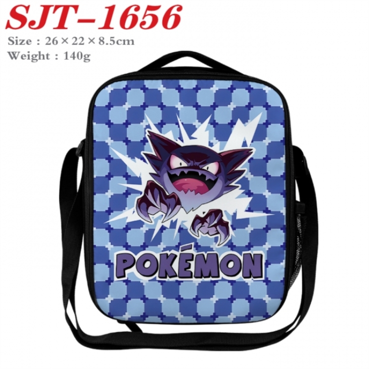 Pokemon Anime Lunch Bag Crossbody Bag 26x22x8.5cm 