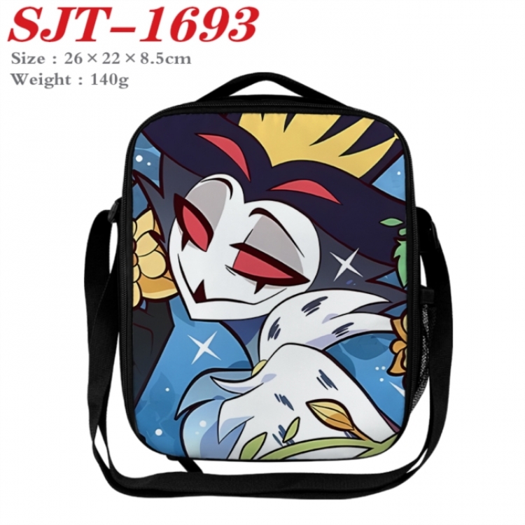 Hazbin Hotel Anime Lunch Bag Crossbody Bag 26x22x8.5cm 