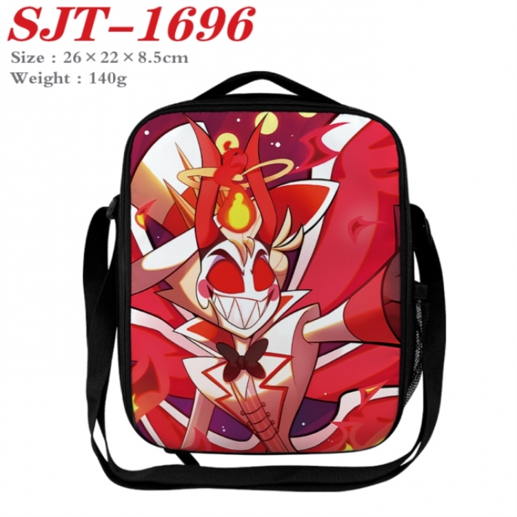 Hazbin Hotel Anime Lunch Bag Crossbody Bag 26x22x8.5cm 