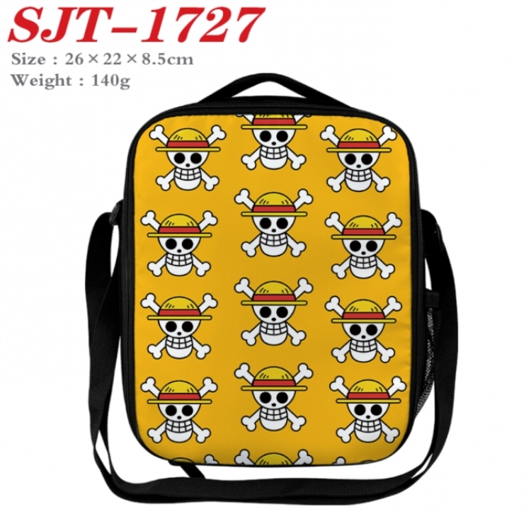 One Piece Anime Lunch Bag Crossbody Bag 26x22x8.5cm 