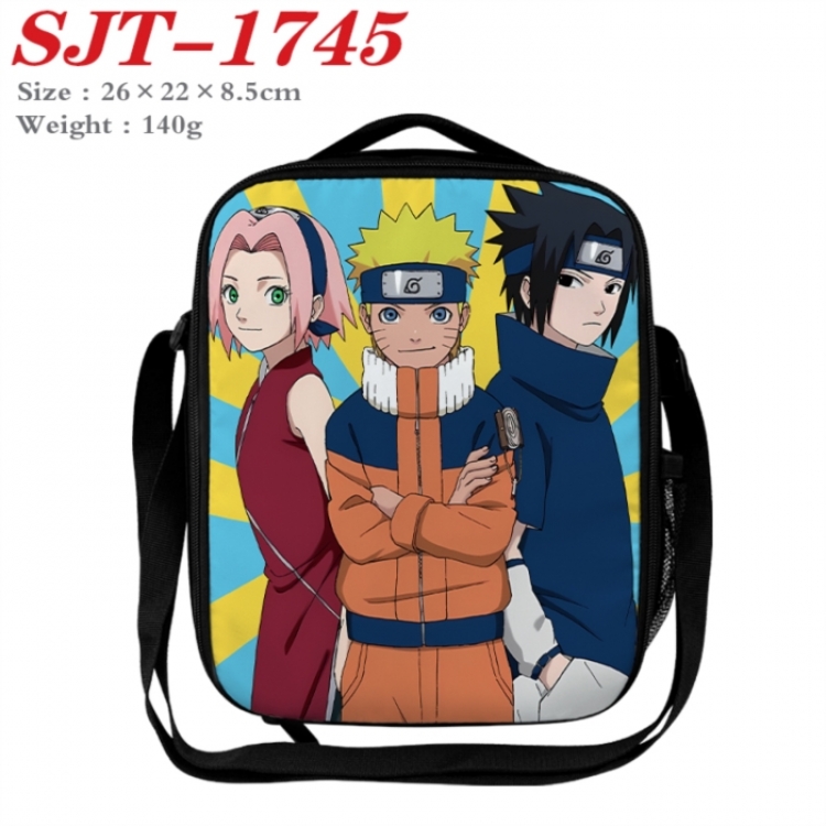 Naruto Anime Lunch Bag Crossbody Bag 26x22x8.5cm 